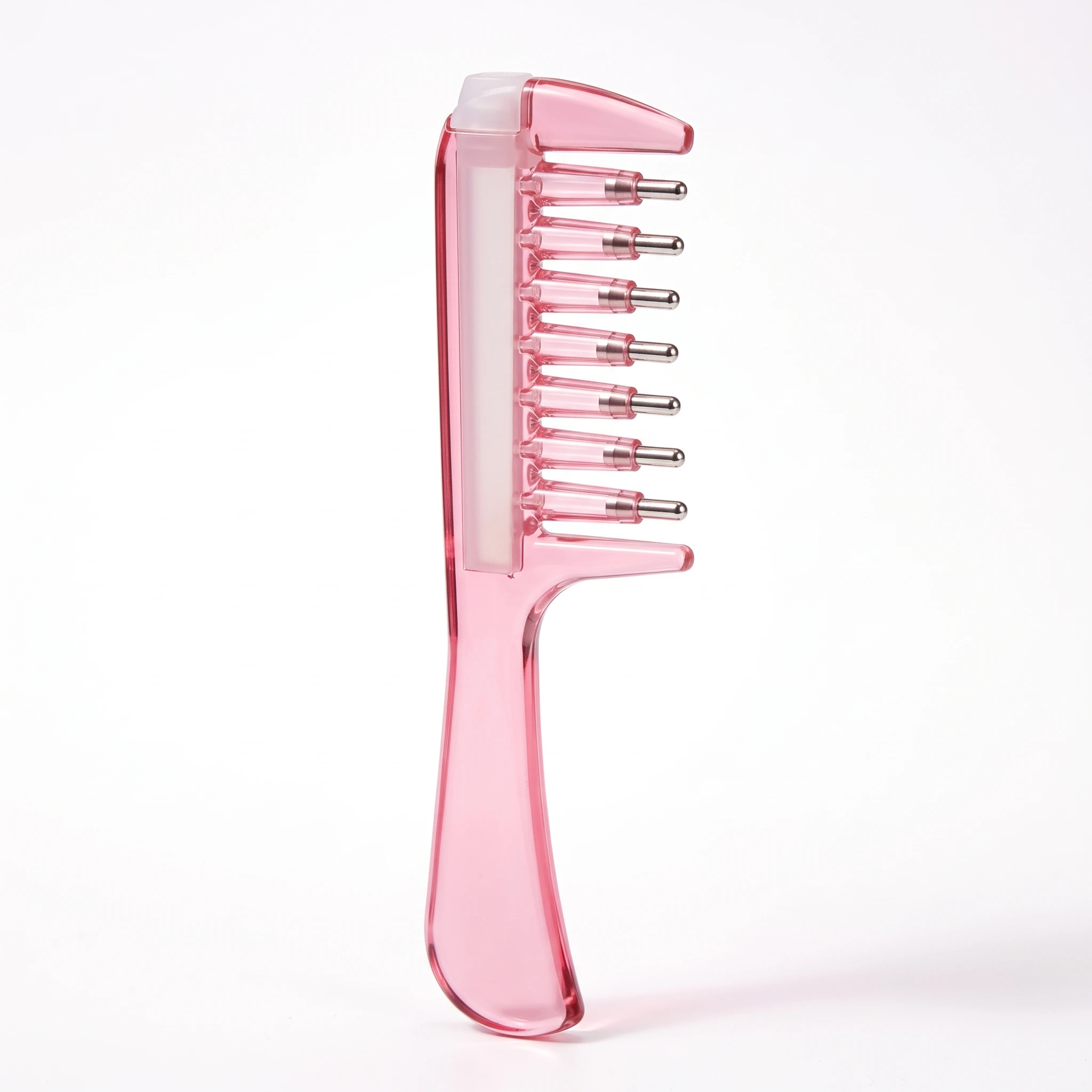 Hair Oil Applicator Comb with Crystal Ball Roller for Scalp Massage